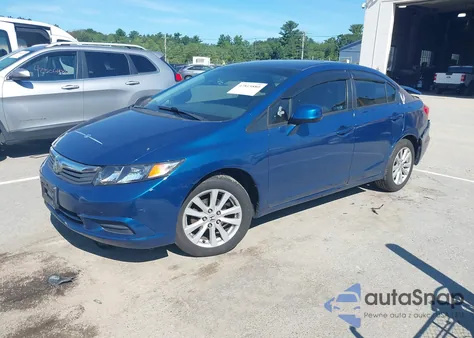 2012 Honda Civic Ex из США, поврежденный, VIN 2HGFB2F89CH502570